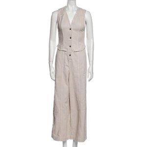 NWT Nanushka Freya Denim Jumpsuit, XS